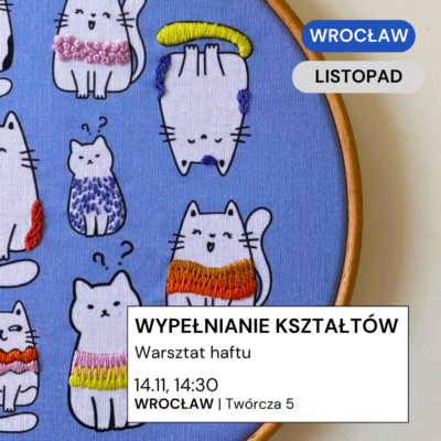 Wrocław 14.11: wypełnianie kształtów