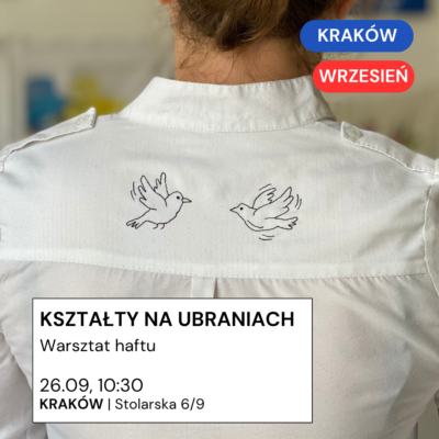 Kraków 26.09: kształty na ubraniach