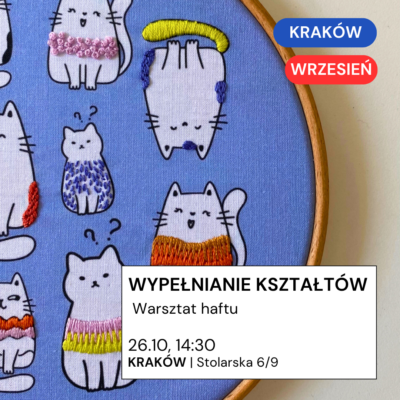 Kraków 26.09: wypełnianie kształtów